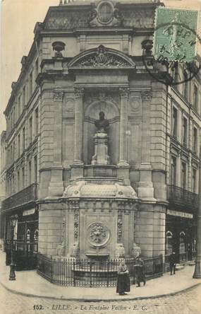 CPA FRANCE 59 " Rouen, La Fontaine Vallon"