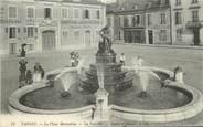 65 Haute PyrÉnÉe CPA FRANCE 65 " Tarbes, La Place Marcadieu, la Fontaine Source d'Amour"