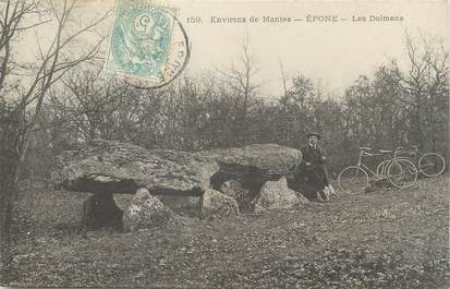 CPA FRANCE 78 " Epone, Les Dolmens"