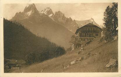 CPA FRANCE 74 " Chamonix, Lou Damou, le Lavancher"