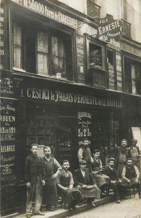 CARTE PHOTO FRANCE 75 " Paris, 2ème, Le Palais d'Erneste Rue du Nil"