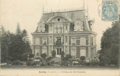 CPA FRANCE 91 " Juvisy, Château de Bel Fontaine"