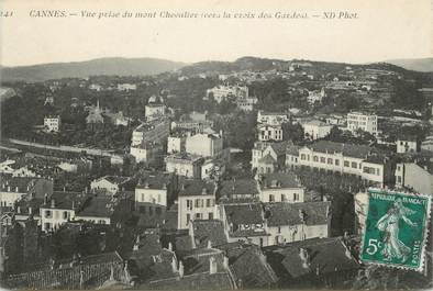 CPA FRANCE 06 " Cannes, Vue prise du Mont Chevalier"