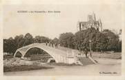 89 Yonne CPA FRANCE 89 "Auxerre, La passerelle "