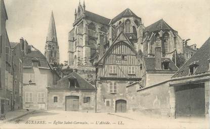 CPA FRANCE 89 "Auxerre, Eglise St Germain"