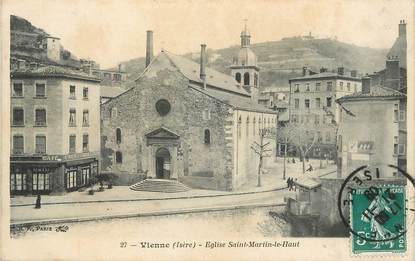 / CPA FRANCE 38 "Vienne, église Saint Martin le Haut"