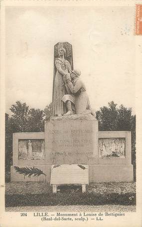 CPA FRANCE 59 " Lille, Le monument Louise de Bettignies"
