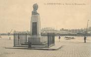 50 Manche CPA FRANCE 50 " Cherbourg, Statue de Bricqueville"
