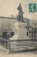 30 Gard CPA FRANCE 30 " Aigues Mortes, La Statue de St Louis"