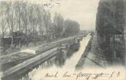 59 Nord CPA FRANCE 59 " Tourcoing, Le canal" / PENICHE
