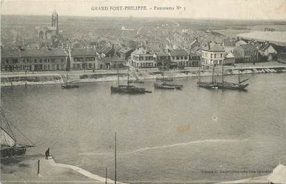 CPA FRANCE 59 " Grand Fort Philippe, Panorama"