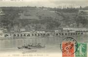 38 Isere / CPA FRANCE 38 "Vienne, quai du Rhône vers Estressin"