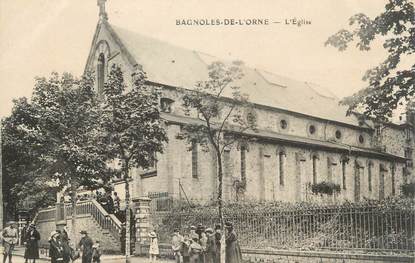 CPA FRANCE 61 " Bagnoles de l'Orne, L'église"