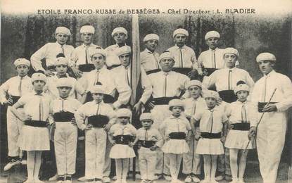 CPA FRANCE 30 "Bessèges, Etoile franco russe"