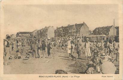 CPA FRANCE 59 " Bray Dunes Plage, La plage"