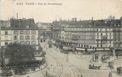 CPA FRANCE 75010 " Paris, Rue de Strasbourg"