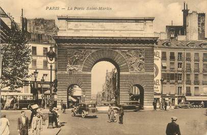 CPA FRANCE 75002 " Paris, La Porte St Martin"