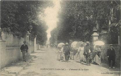 CPA FRANCE 44 "Pornichet, avenue de la gare"