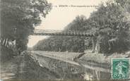 35 Ille Et Vilaine CPA FRANCE 35 " Redon, Pont suspendu sur le canal"