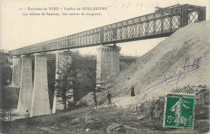 CPA FRANCE 14 "Souleuvre, Le viaduc"