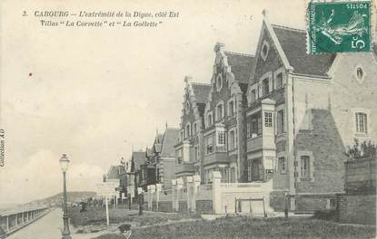 CPA FRANCE 14 " Cabourg, Villas La Corvette et la Goëlette"