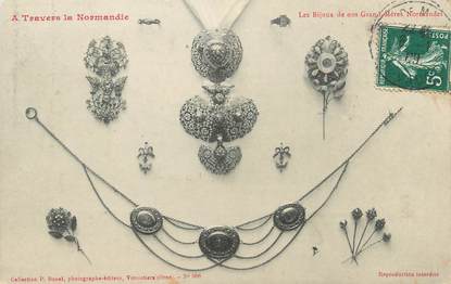 CPA FRANCE 14 " Les bijoux de nos grands-mères Normandes" / BIJOUX