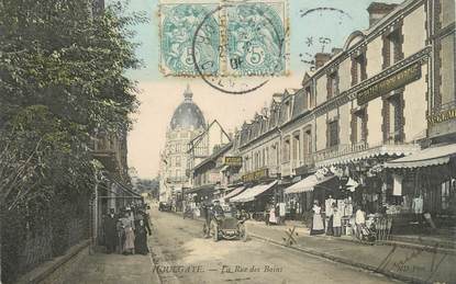 CPA FRANCE 14 " Houlgate, La Rue des Bains"