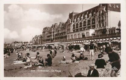 CPSM FRANCE 14 " Cabourg, La Plage"