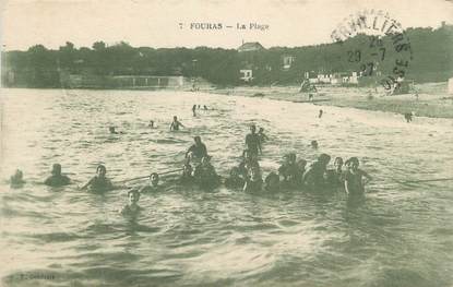 CPA FRANCE 17 " Fouras les Bains, La plage"