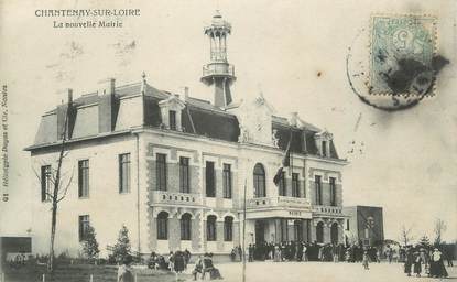 CPA FRANCE 44 " Chantenay sur Loire, La Nouvelle Mairie"