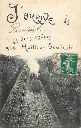 CPA FRANCE 44 " Pornichet, Le train" / TRAIN