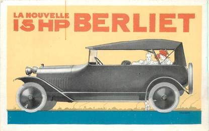 CPA AUTOMOBILE "15 HP Berliet"