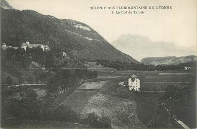 CPA FRANCE 89 " St Florentin, Colonie des Florimontains de l'Yonne, Col de Tamié"