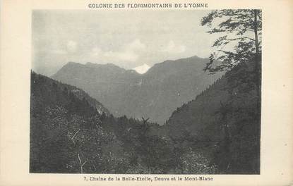 CPA FRANCE 89 " St Florentin, Colonie des Florimontains de l'Yonne, Col de Tamié"