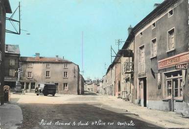 CPSM FRANCE 43 " St Bonnet le Froid, Vue centrale"