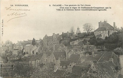 / CPA FRANCE 14 "Falaise, vue générale du Val d'Ante"