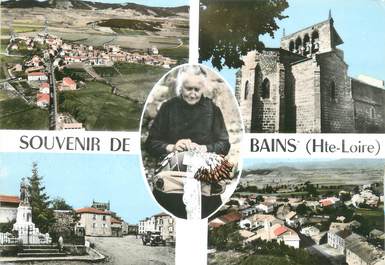 CPSM FRANCE 43 "Bains, Vues"