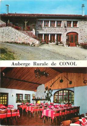 CPSM FRANCE 42 " Conol, Auberge rurale"