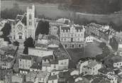 42 Loire CPSM FRANCE 42 " St Galmier, Vue aérienne et l'église" / FLAMME