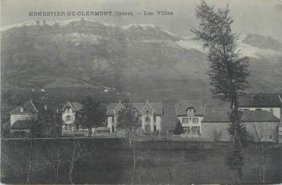 CPA FRANCE 38 " Monestier de Clermont, Les villas"