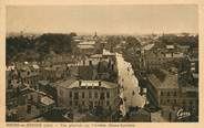 01 Ain / CPA FRANCE 01 "Bourg en Bresse, vue générale sur l'avenue Alsace Lorraine"