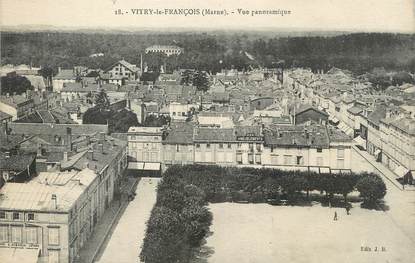 / CPA FRANCE 51 "Vitry le François, vue panoramique"
