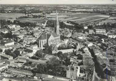 CPSM FRANCE 44 " Le Loroux Bottereau, Vue panoramique aérienne"