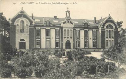 CPA FRANCE 33 " Arcachon, L'Institution St Dominique"