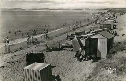 / CPSM FRANCE 85 "Sion sur l'Océan, la plage"