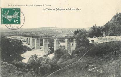 CPA FRANCE 39 " Clairvaux, Le Viaduc de Quinquena"