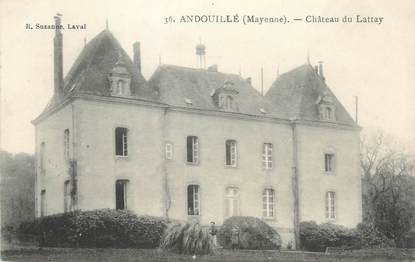 CPA FRANCE 53 " Andouillé, Château du Lattay"