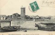 85 Vendee / CPA FRANCE 85 "Les Sables d'Olonne, vieux bateaux et la tour d'Arundel"