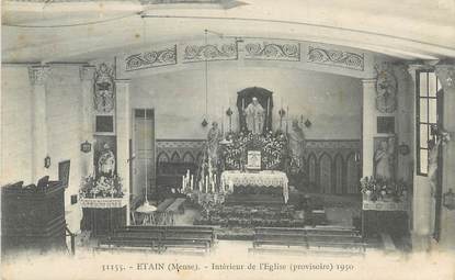 CPA FRANCE 56 " Etain, Intérieur de l'église"