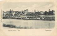 60 Oise CPA FRANCE 60 " Compiègne, Vue des rives de l'Oise" / PENICHE